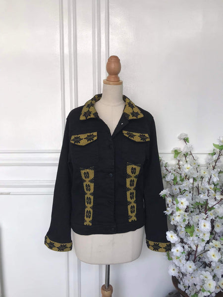 (l) Denim Jacket